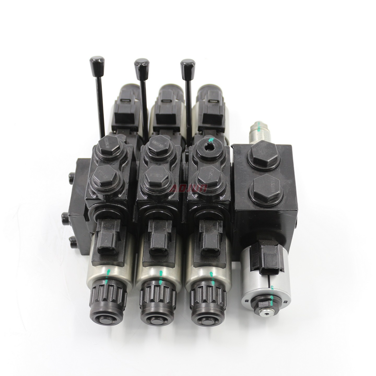 3 Spool Solenoid and Manual Sectional Directional Valve DCV58